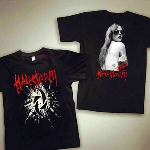 Halesstorm Tshirt Halesstorm Rock Band Lzzy Hale-2 Sided